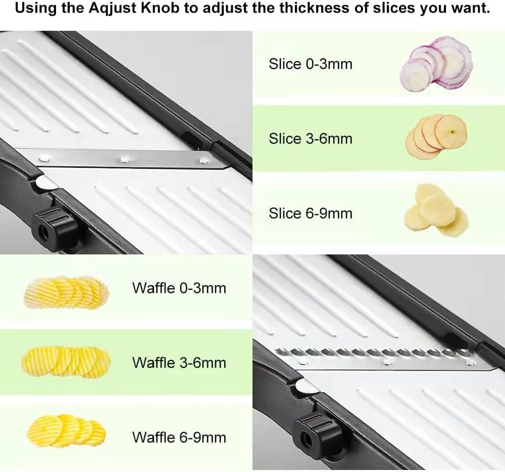 מנדולינה לחיתוך ירקות מבית VEKAYA - תמונה 4