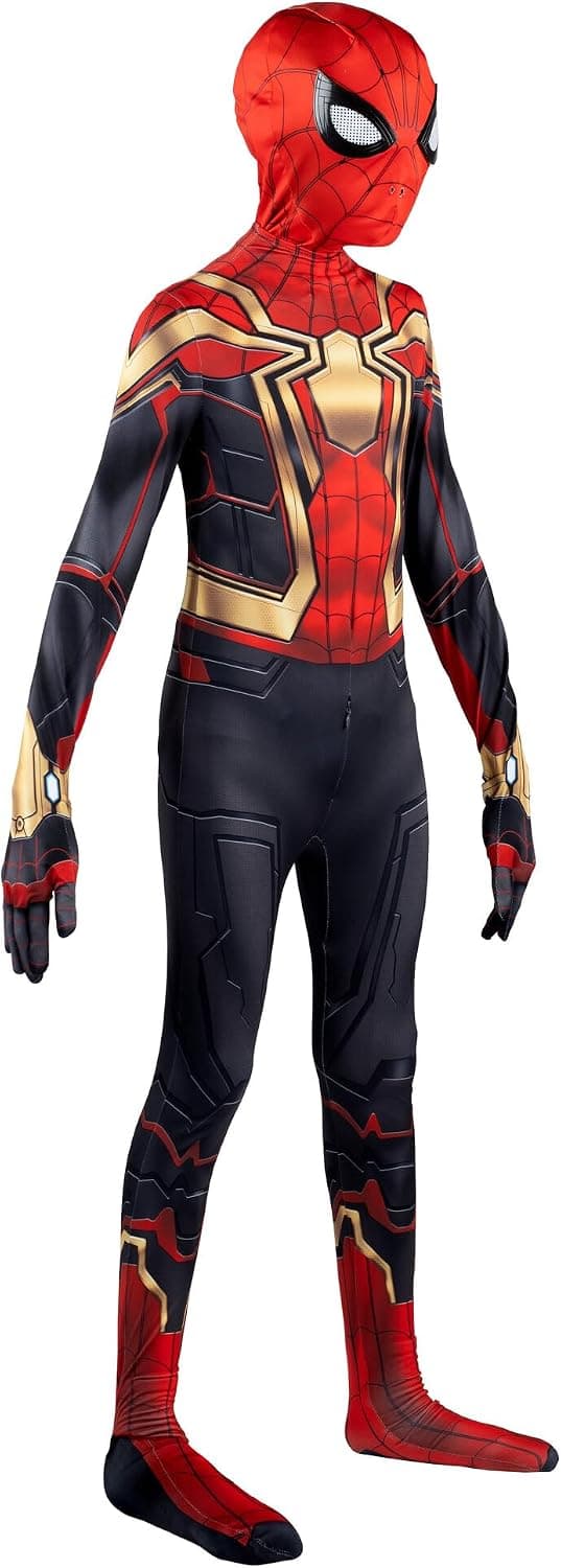 תחפושת ספיידרמן מקורית ומהודרת לפורים של Marvel לילדים - תמונה 3