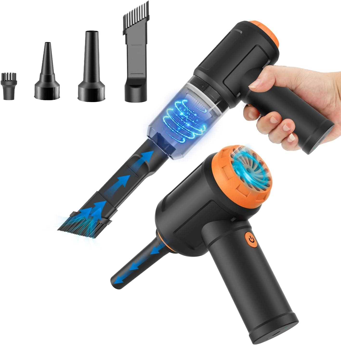 מיני שואב אבק מתאים למקלדת / מחשב / רכב - תמונה 2