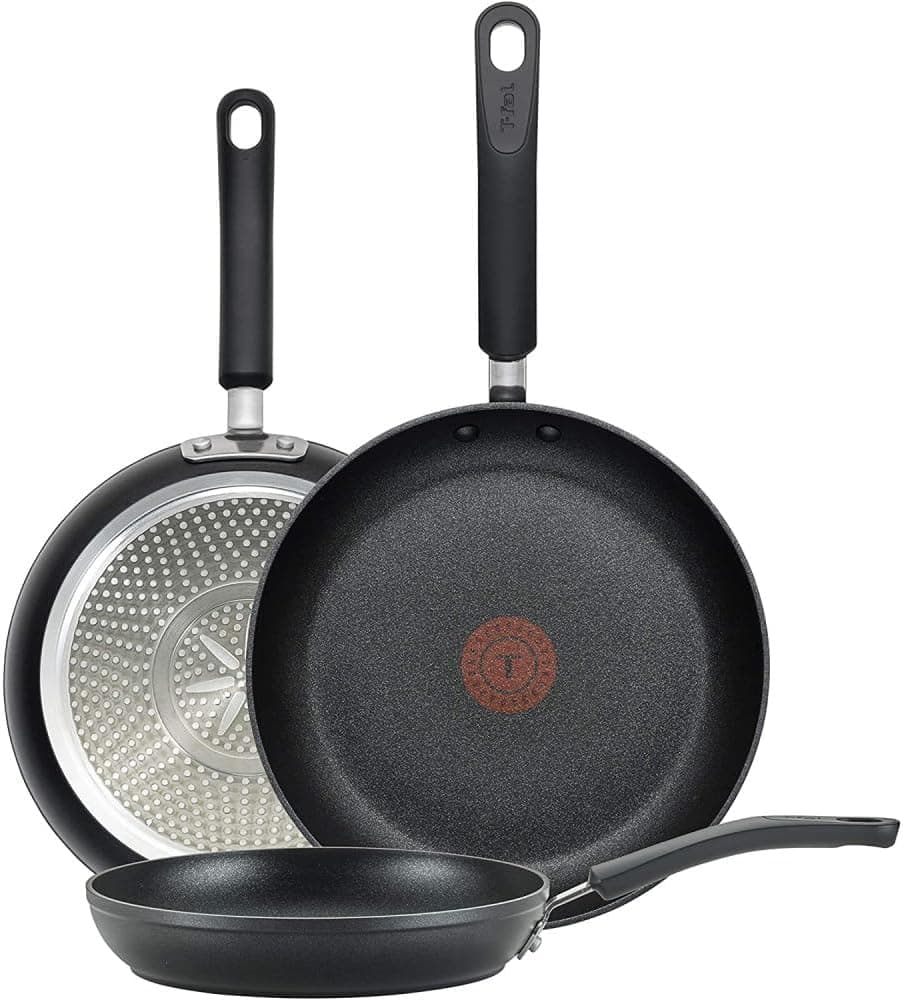 סט מחבתות נון-סטיק 3 גדלים מבית T-FAL