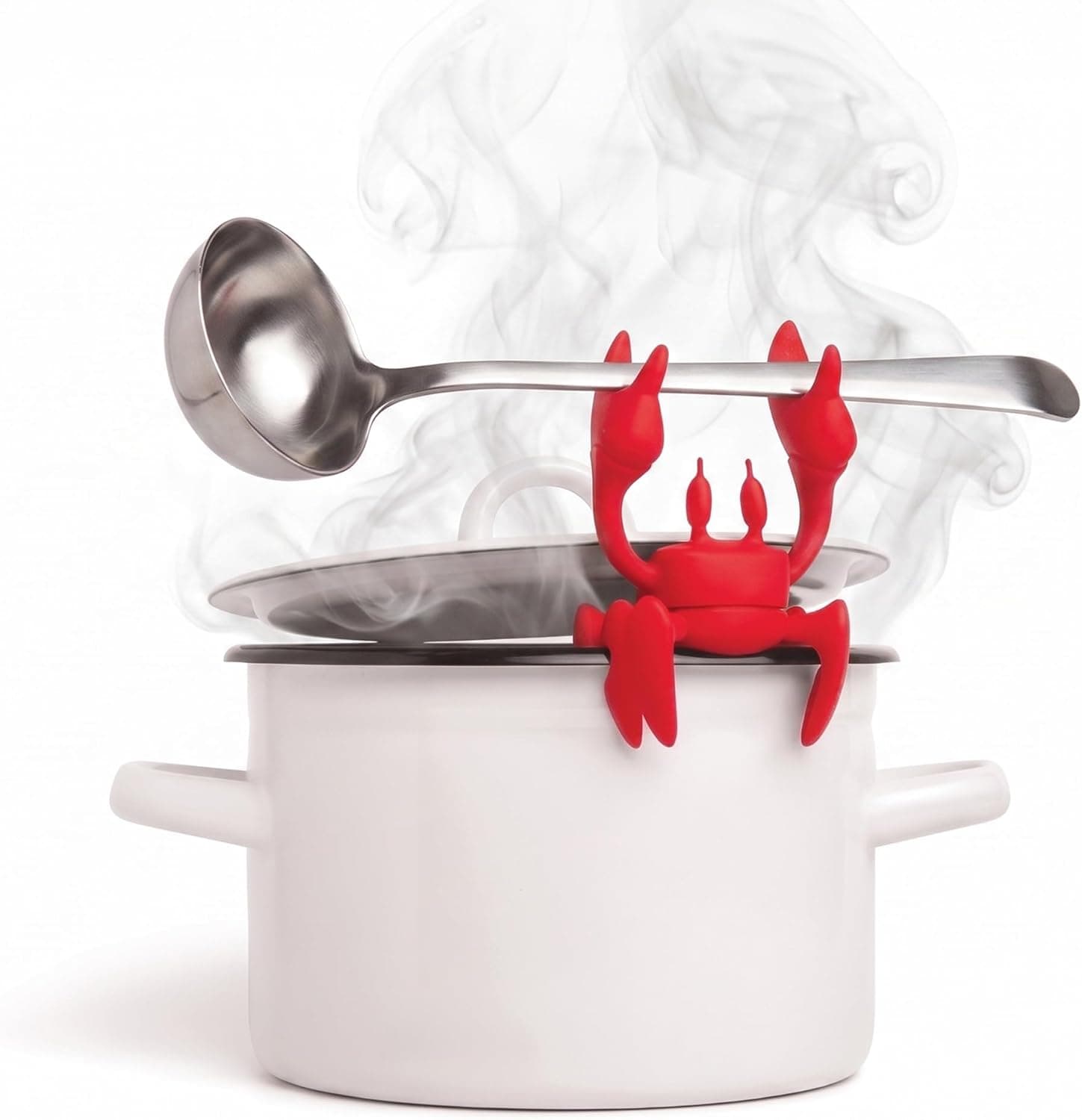 משענת סיליקון לסכו"ם בעיצוב סרטן Red the Crab
