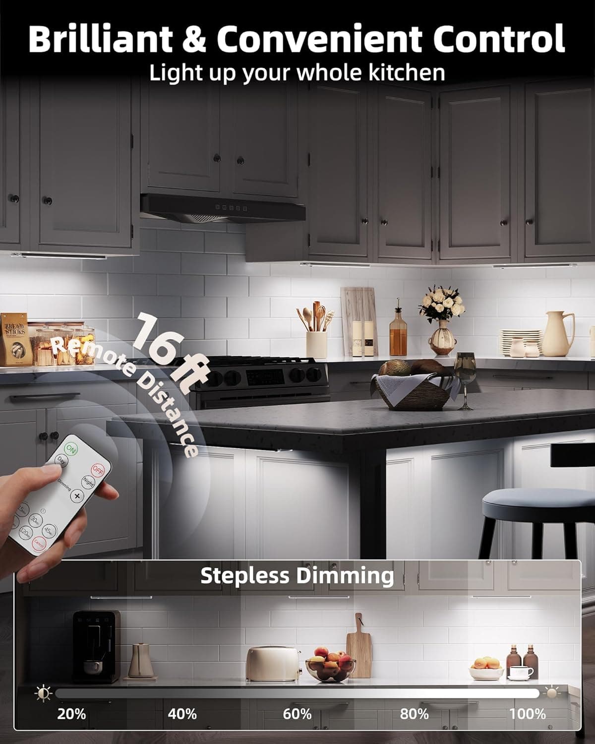 5 יח' תאורת לד נטענת עם חיישן תנועה - תמונה 6