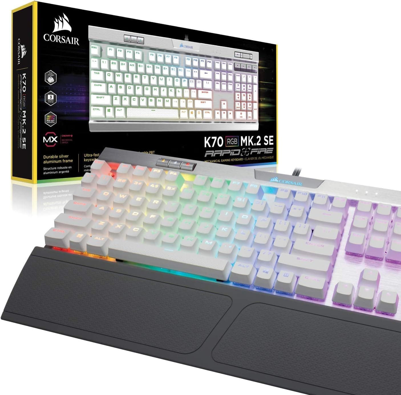 מקלדת גיימינג Corsair K70 RGB - תמונה 2