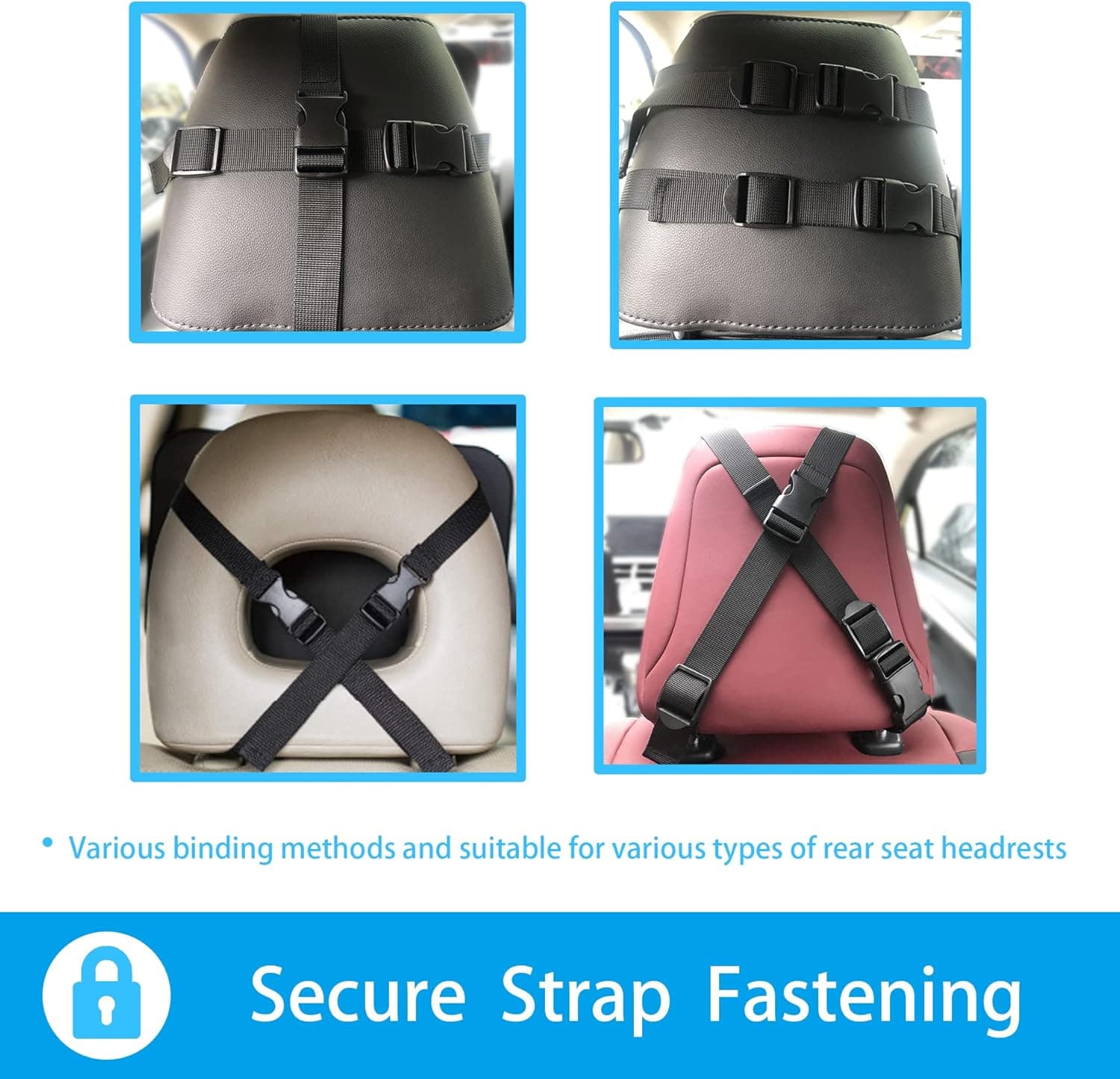 מראה לתינוק לרכב עם תאורה מבית Moyu Home - תמונה 6