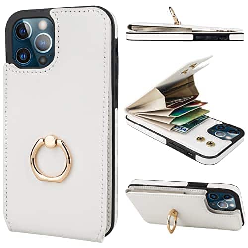 מגן לאייפון 12 / 12 פרו עם מחזיק כרטיסים וארנק