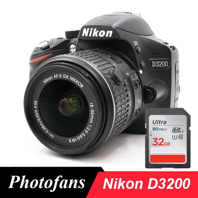 מצלמה דיגיטלית ניקון D3200 DSLR